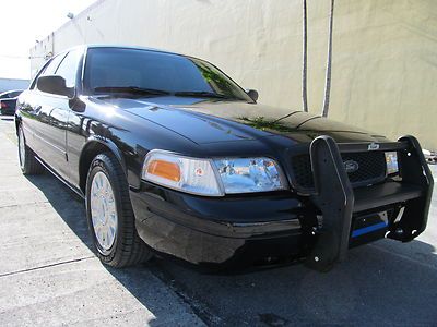 *BAD BOY BLACK* SUPER LOW MILES - P71 POLICE INTERCEPTOR CRUISER CAR, US $4,800.00, image 65
