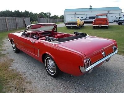 1965 FORD MUSTANG CONVERTIBLE, 289 AT, ALL ORIG, 80 K ACT MI., image 7