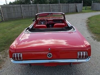 1965 FORD MUSTANG CONVERTIBLE, 289 AT, ALL ORIG, 80 K ACT MI., image 10