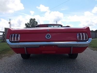 1965 FORD MUSTANG CONVERTIBLE, 289 AT, ALL ORIG, 80 K ACT MI., image 11
