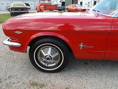 1965 FORD MUSTANG CONVERTIBLE, 289 AT, ALL ORIG, 80 K ACT MI., image 23