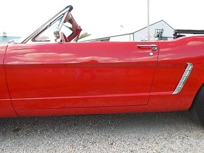 1965 FORD MUSTANG CONVERTIBLE, 289 AT, ALL ORIG, 80 K ACT MI., image 24