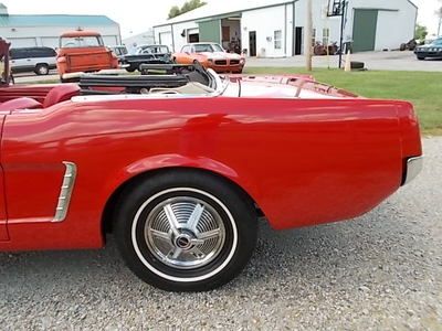 1965 FORD MUSTANG CONVERTIBLE, 289 AT, ALL ORIG, 80 K ACT MI., image 25