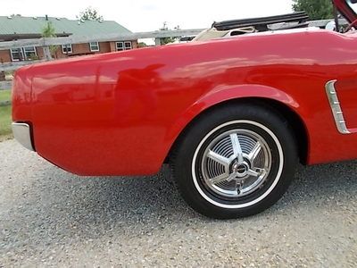 1965 FORD MUSTANG CONVERTIBLE, 289 AT, ALL ORIG, 80 K ACT MI., image 27