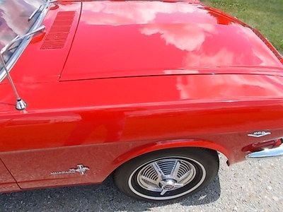 1965 FORD MUSTANG CONVERTIBLE, 289 AT, ALL ORIG, 80 K ACT MI., image 30