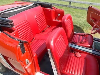 1965 FORD MUSTANG CONVERTIBLE, 289 AT, ALL ORIG, 80 K ACT MI., image 36