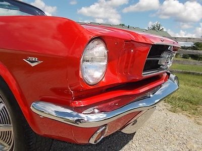 1965 FORD MUSTANG CONVERTIBLE, 289 AT, ALL ORIG, 80 K ACT MI., image 59