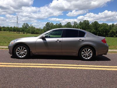 2008 infiniti g35 luxury sedan 4dr - low miles - leather - perfect condition