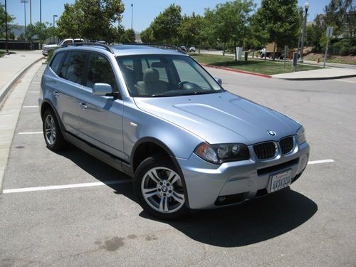 2006 bmw x3 with only 74k. non smoker - adult owned - clean title -no reserve!