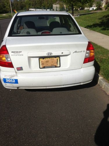 2002 hyundai accent gl (sedan 4-door 1.6l)