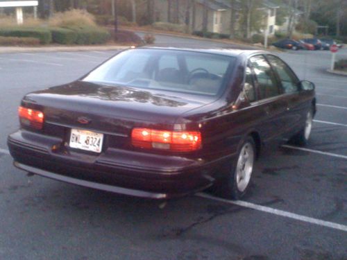 I am selling a super clean 1996 impala ss clone to the highest bidder!
