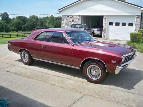 1967 chevelle ss 138 car with off frame restoration