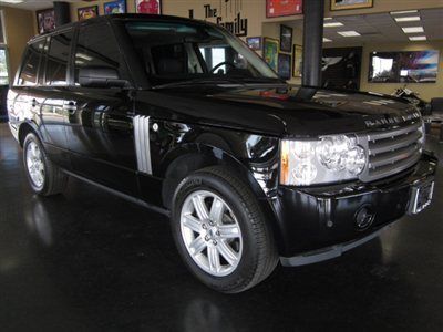 2006 land rover range rover hse black