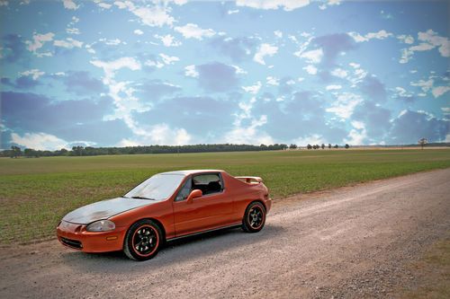 1993 honda del sol, custom, cared for, long time owner, daily driver show car