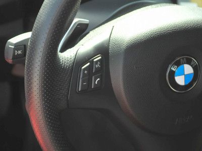 RED LEATHER 135i MOONROOF ALLOY WHEELS PADDLE SHIFTERS, image 16