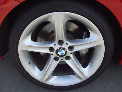 RED LEATHER 135i MOONROOF ALLOY WHEELS PADDLE SHIFTERS, image 34