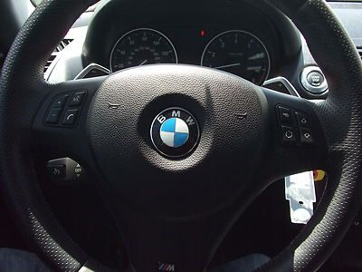 RED LEATHER 135i MOONROOF ALLOY WHEELS PADDLE SHIFTERS, image 43