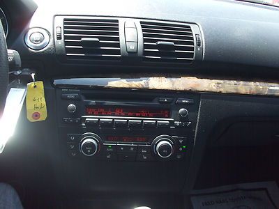 RED LEATHER 135i MOONROOF ALLOY WHEELS PADDLE SHIFTERS, image 46