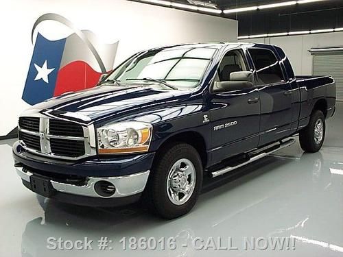 2006 dodge ram 2500 mega cab 5.9 diesel side steps 32k! texas direct auto