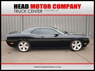 2010 dodge challenger 2dr cpe srt8 satellite radio rear spoiler security system