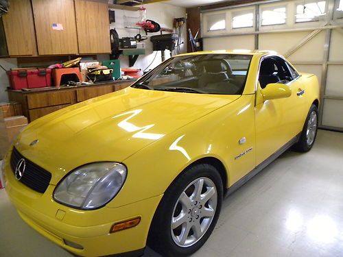 1998 mercedes-benz slk230 kompressor convertible 2-door 2.3l