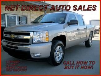 09 chevy 4wd crew cab 71k miles warranty alloy rims 6spd auto net direct auto