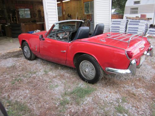 1963 triumph spitfire  convertible