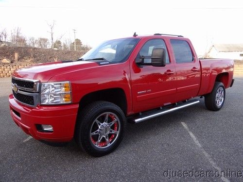 2008 chevrolet 2500hd ltz crew cab 4x4 duramax automatic silveraldo 54k miles