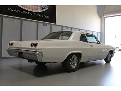 1965 Chevy Bel Air White V8 Restored 454 Engine Classic Muscle Car, image 6