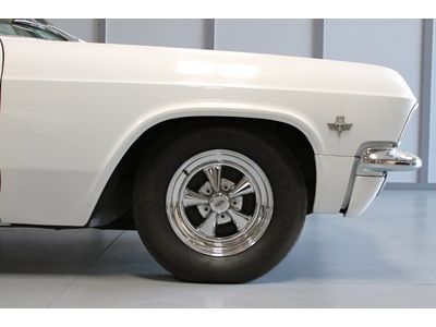 1965 Chevy Bel Air White V8 Restored 454 Engine Classic Muscle Car, image 8