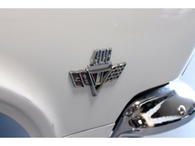 1965 Chevy Bel Air White V8 Restored 454 Engine Classic Muscle Car, image 9