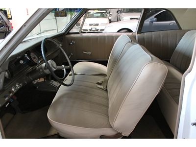 1965 Chevy Bel Air White V8 Restored 454 Engine Classic Muscle Car, image 11