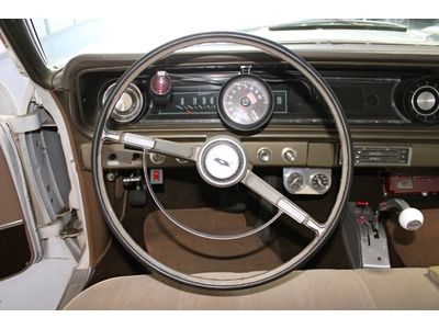 1965 Chevy Bel Air White V8 Restored 454 Engine Classic Muscle Car, image 15