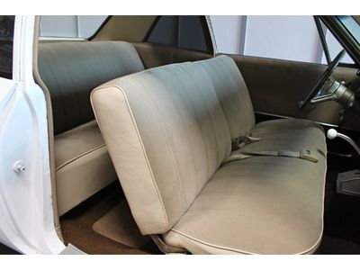 1965 Chevy Bel Air White V8 Restored 454 Engine Classic Muscle Car, image 23