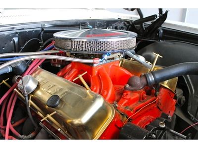 1965 Chevy Bel Air White V8 Restored 454 Engine Classic Muscle Car, image 29