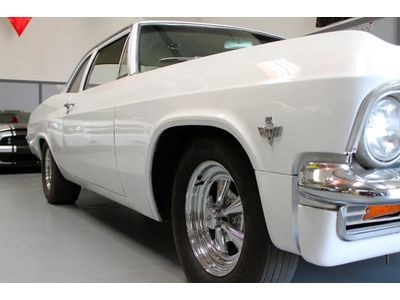 1965 Chevy Bel Air White V8 Restored 454 Engine Classic Muscle Car, image 35