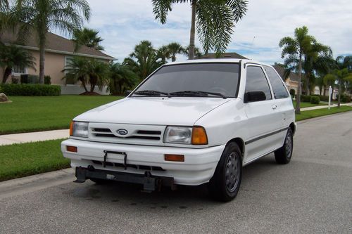 1993 ford festiva low miles -tow car in fl