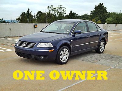 2003 vw passat awd one owner loaded nice clean no reserve auction!!