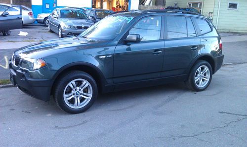 2005 bmw x3 3.0i sport utility 3.0l clean, well optioned, all wheel drive