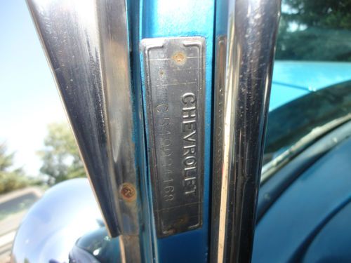 Rare factory power steering and brakes 1954 Chevy Bel Air 2 door hardtop, image 21