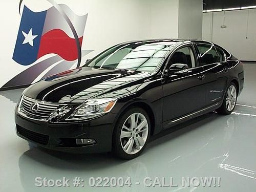 2010 lexus gs450h hybrid sunroof nav rear cam 14k miles texas direct auto