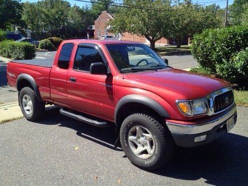 2002 toyota tacoma xtra access cab 3.4l v6 4x4 4wd low miles clean carfax!!!!!!!