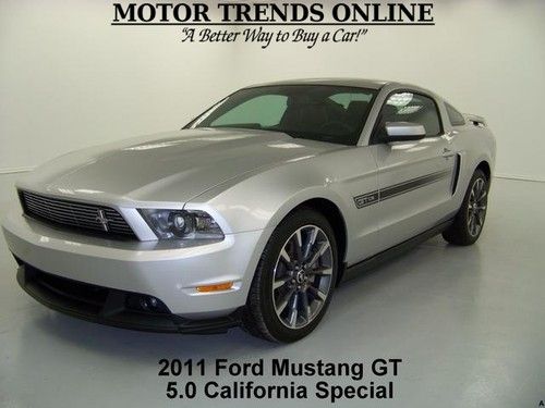 2011 gt cs california special 5.0 gt wheels sync htd seats ford mustang 25k