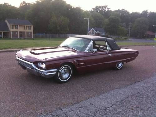 1965 ford thunderbird base convertible 2-door 6.4l