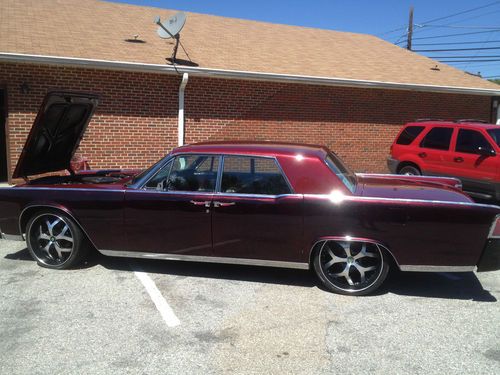 1965 lincoln continental base 7.0l custom painted with 22's wheels