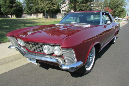 1963 buick riviera, many desireable factory options