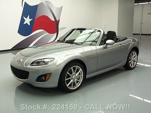 2012 mazda mx-5 miata touring convertible 6 spd 9k mi texas direct auto