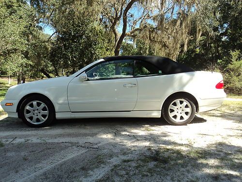 2001 mercedes-benz clk320 base convertible 2-door 3.2l