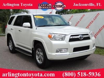 2012 toyota sr5 certified suv 4.0l one owner clean car fax