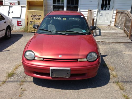 1998 dodge neon acr coupe 2-door 2.0l runs great